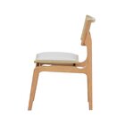 Kit 2 Cadeiras Apollo Madeira Maciça Encosto Telinha Assento