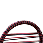 Kit 2 Cadeiras Area De Lazer Quintal Vermelha E Preto Adulto