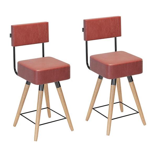 Kit 2 Cadeiras Barcelona Baixa 50cm - Salaone