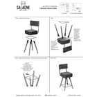 Kit 2 Cadeiras Barcelona Cor Amarula - Speciale Home