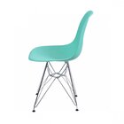 Kit 2 Cadeiras Base Cromada Dkr  Tiffany