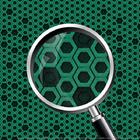 Kit 2 Cadeiras Beijo Colmeia Preto E Verde Poltrona Decorativ