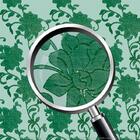 Kit 2 Cadeiras Beijo Verde Floral Poltrona Decorativa Com Bas