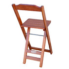 Kit 2 Cadeiras Bistrô Dobráveis Madeira Imbuia - Tarimatã