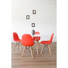 Kit 2 Cadeiras Botone Eiffel  Vermelho