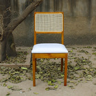 Kit 2 Cadeiras Camily Em Madeira Maciça E Tela Sextavada