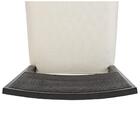 Kit 2 Cadeiras Cannes Com Encosto Em Tela E Estofada - Preto