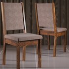 Kit 2 Cadeiras Capri  Rústico/cobre