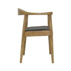 Kit 2 Cadeiras Carolina Madeira Natural
