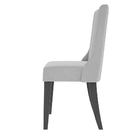 Kit 2 Cadeiras Celina - Lopas Veludo Naturale Creme-frassino