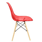 Kit 2 Cadeiras Charles Eames Cristal Eiffel Wood Designer Ver