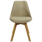 Kit 2 Cadeiras Charles Eames Leda Veludo Luisa Saarinen Estof