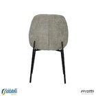 Kit 2 Cadeiras Clara Tecido Cinza - Rivatti