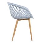 Kit - 2 Cadeiras Clarice Nest Com Braços + 2 Cadeiras Cleo -