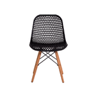 Kit 2 Cadeiras Colméia Preta