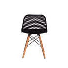 Kit 2 Cadeiras Colméia Preta