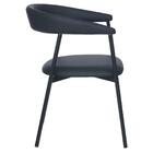 Kit 2 Cadeiras Com Braço Chamonix Olivia Fratini Estofado Pu