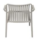 Kit 2 Cadeiras Com Braço Empilhável Lounge Cozumel Inmetro Fr