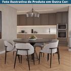 Kit 2 Cadeiras Com Braço Firenze Fratini Revestida Pu Caramel