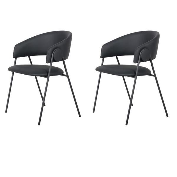 Kit 2 Cadeiras Com Braços Toulouse Júlia Mara Fratini Poliure