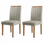 Kit 2 Cadeiras Com Puxador 03 Madenova Móveis