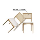 Kit 2 Cadeiras Com Tela Portuguesa Tapuí Casatema Madeiraorig