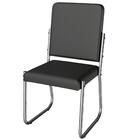 Kit 2 Cadeiras Cromada Sala Jantar 2c139cr Corino Marrom Kapp