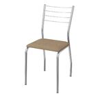 Kit 2 Cadeiras Cromada Sala Jantar 2c140cr Kappesberg