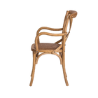 Kit 2 Cadeiras Cross c/Braço Betulla