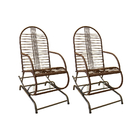 Kit 2 Cadeiras De Balanço Em Fio Para Varanda/area Adulto Mar