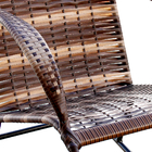 Kit 2 Cadeiras De Balanço Em Junco Adulta Naja 04 Molas Cappu