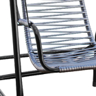 Kit 2 Cadeiras De Balanço Infantil Fio Único Prata