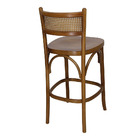 Kit 2 Cadeiras De Balcão Banco Alto Bistrô Madeira Maciça Mar