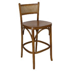 Kit 2 Cadeiras De Balcão Banco Alto Bistrô Madeira Maciça Mar