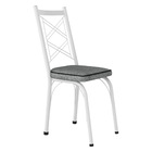 Kit 2 Cadeiras De Cozinha Delaware Estampado Andorinha Pés De