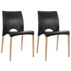 Kit 2 Cadeiras De Design Cannes