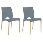 Kit 2 Cadeiras De Design Cannes