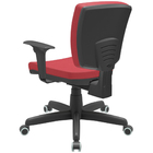 Kit 2 Cadeiras De Escritório Executiva Office Giratória Preto