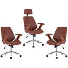 Kit 2 Cadeiras De Escritório Juliette Diretor E 1 Presidente