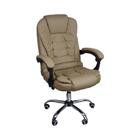 Kit 2 Cadeiras De Escritório Oficial Presidente Reclinável -