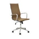 Kit 2 Cadeiras De Escritório Presidente Esteirinha Em Corino