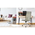 Kit 2 Cadeiras De Escritório Presidente Esteirinha Em Tela Me