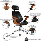 Kit 2 Cadeiras De Escritório Presidente Giratória Liziê R02 S