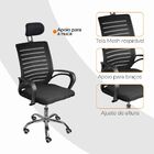 Kit 2 Cadeiras De Escritório Secretaria Oficial Diretor Roma