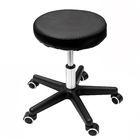 Kit 2 Cadeiras De Escritório Sem Encosto Mocho - Preto