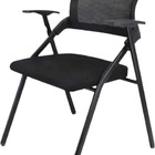 Kit 2 Cadeiras De Escritório Universitária Dobrável Tela Mash