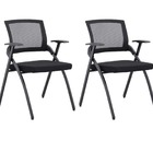 Kit 2 Cadeiras De Escritório Universitária Dobrável Tela Mash