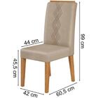 Kit 2 Cadeiras De Jantar 27658 Dj Moveis