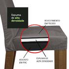 Kit 2 Cadeiras De Jantar 4255 Rustic/silver Madesa