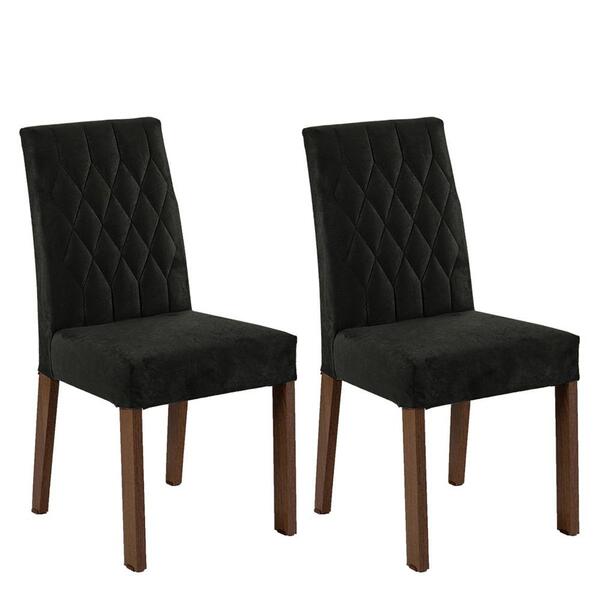 Kit 2 Cadeiras De Jantar 4256 Rustic/oxford Madesa